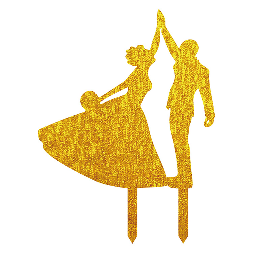 1020x1020 Harmless Dancing Bride And Groom High Five Silhouette Wedding