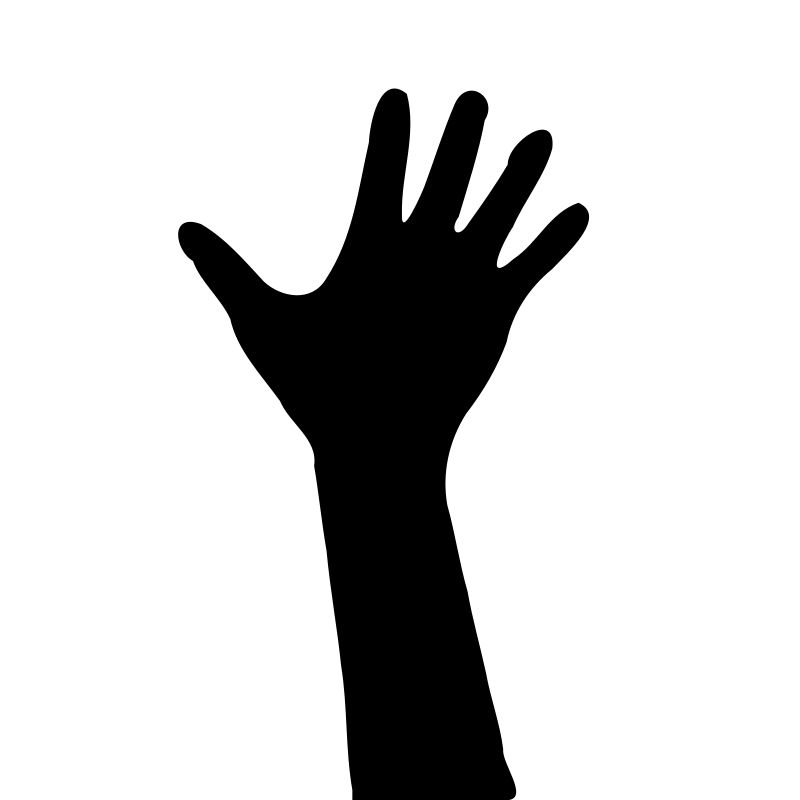 High Five Silhouette at GetDrawings | Free download