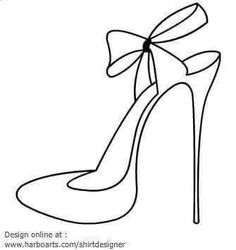 236x250 Black And White High Heels Clipart