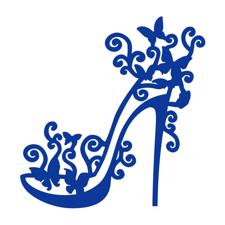736x736 Heels Clipart Silhouette