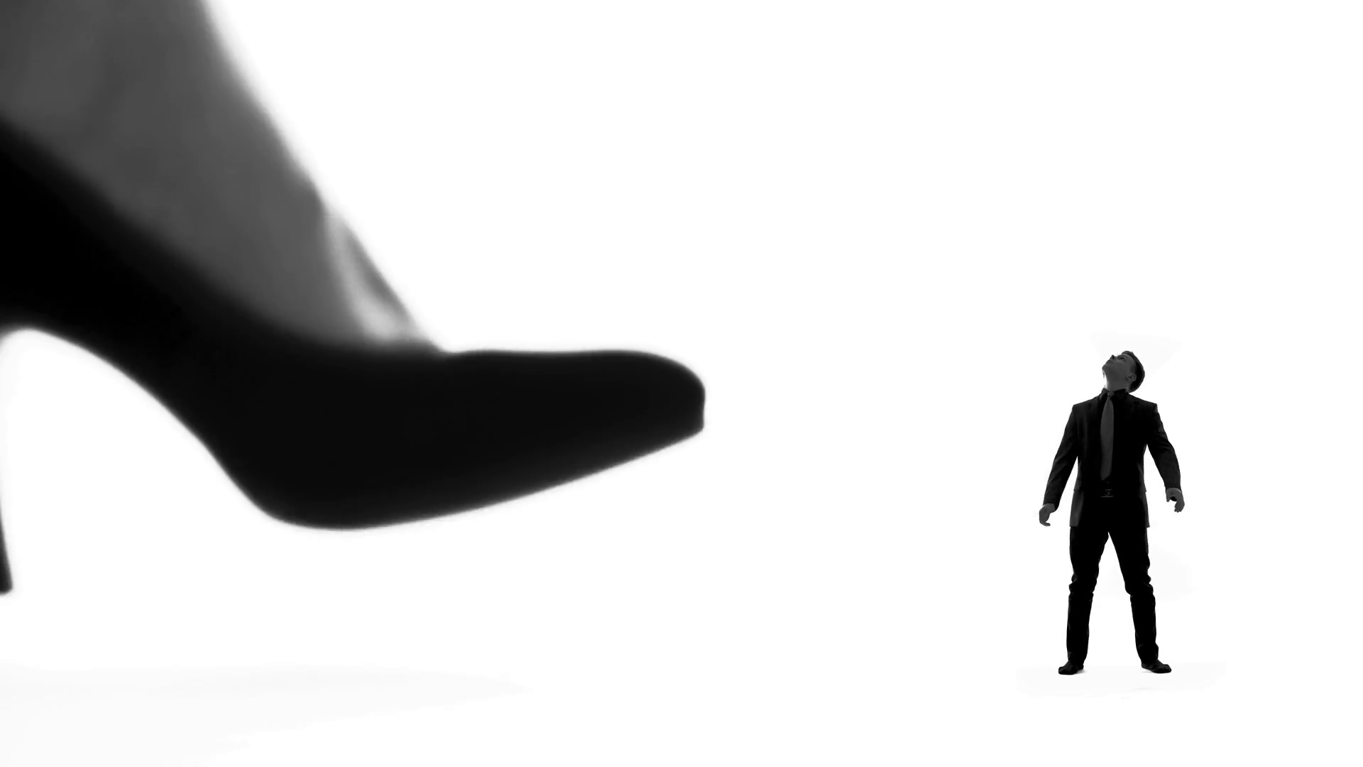 1920x1080 Female Leg In High Heels Crushing Small Man, Womens Domination