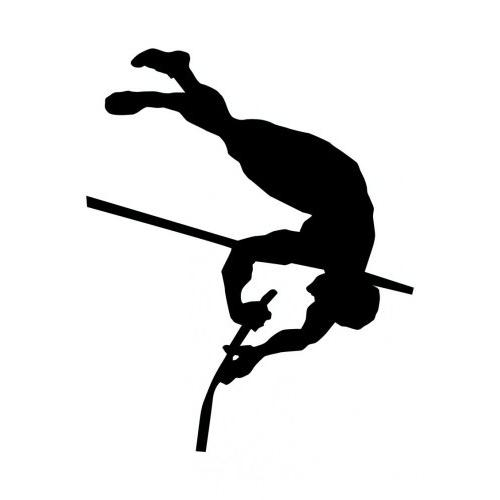 High Jump Silhouette at GetDrawings | Free download