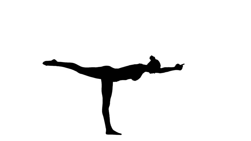 852x480 Young Fit Man Jumping, High Kick And Fist Punch, Isolated On White