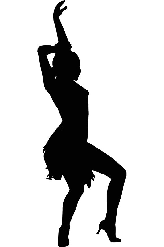 532x800 Drill Team Kickline Clip Art