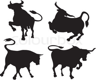 320x266 Funny Highland Cattle Cartoon Stock Vector Colourbox