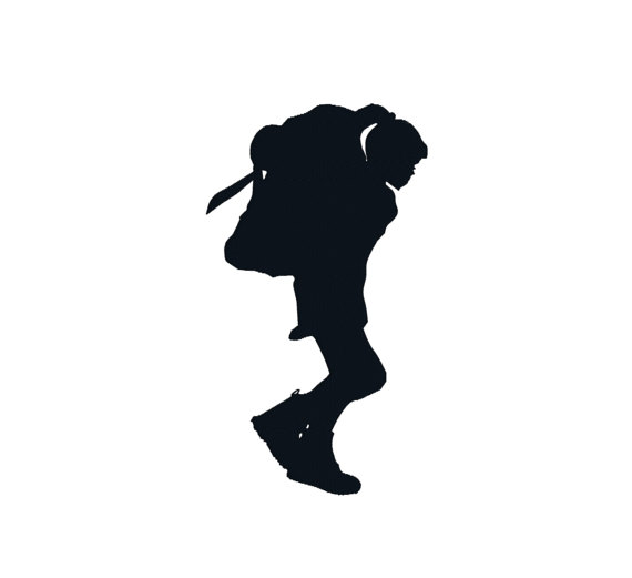 Hiking Silhouette