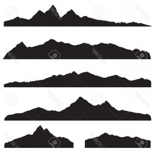 300x300 Photomountain Climbing Hiking Family With Rucksacks Silhouette One