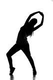 107x160 Ribbon Dancer Silhouette Clip Art Dance Leap Silhouette Clipart