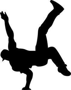 236x297 Hip Hop Dancer Silhouette