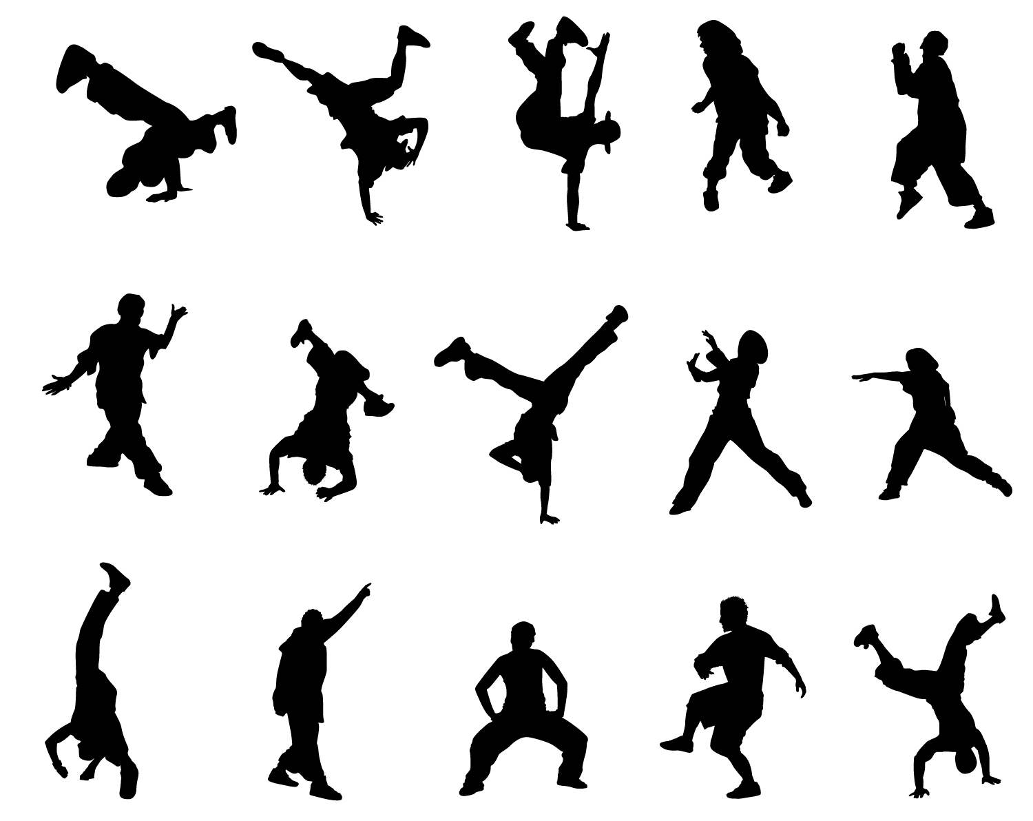1500x1192 Hip Hop Dancer Svg Man Silhouette People Cricut Stencil Cameo