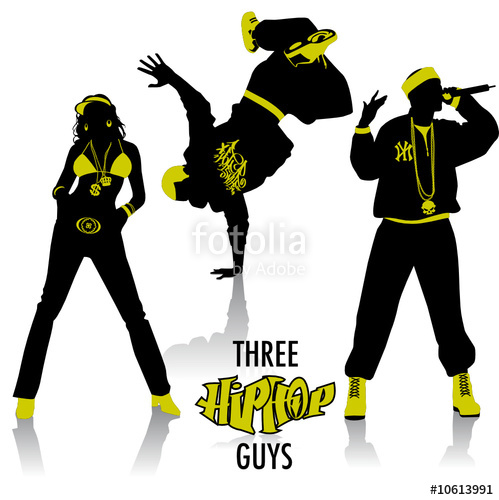 499x500 Hip Hop Silhouettes Stock Image And Royalty Free Vector Files