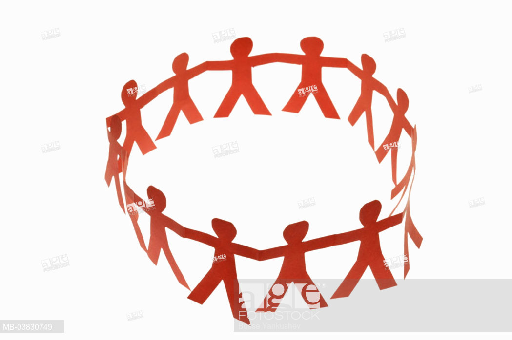 1049x698 Garland, Paper Males, Red, Circle, Series, Silhouette, Paper