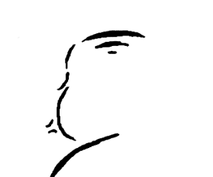 300x250 Classic Alfred Hitchcock Silhouette