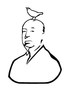 247x320 Free Silhouette Alfred Hitchcock Design File Cricut