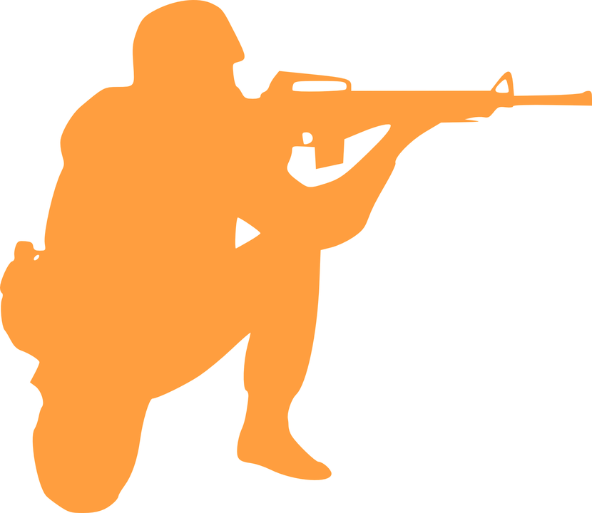 830x720 Snipers Clipart Gunman