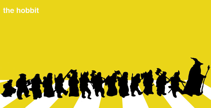 900x461 The Hobbit (Abbey Road Inspired) By Barberdesign