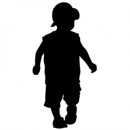500x500 Boy W Hat Silhouette