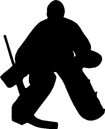 360x444 Sports Decals Hockey Goalie Decal Sticker 08