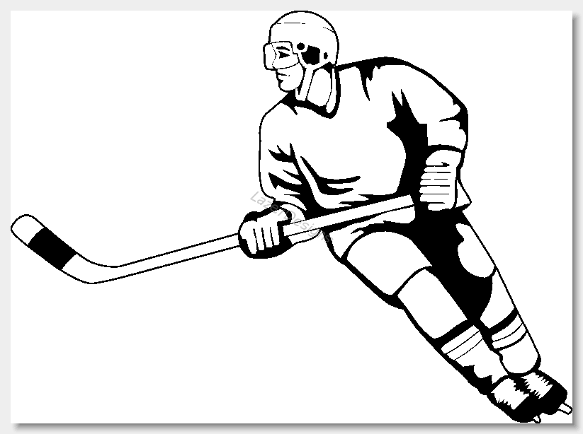 823x614 Hockey Clip Art Images Free Clipart Clipartix