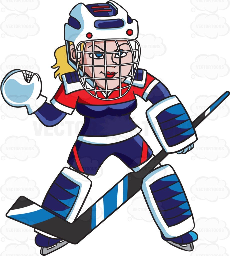 919x1024 Hockey Goalie Clipart