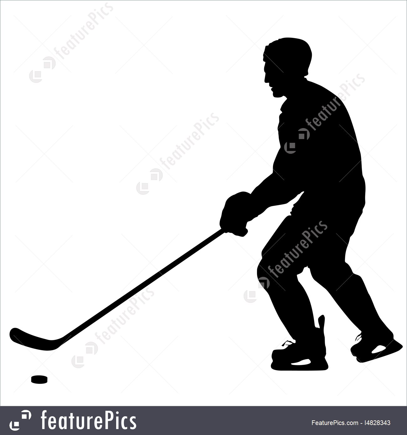 1300x1392 Winter Ice Hockey Silhouette Of Hockey Player