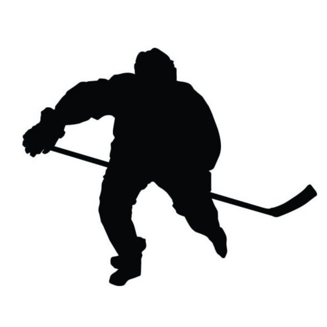 Hockey Player Silhouette Clip Art At Getdrawings Free Download