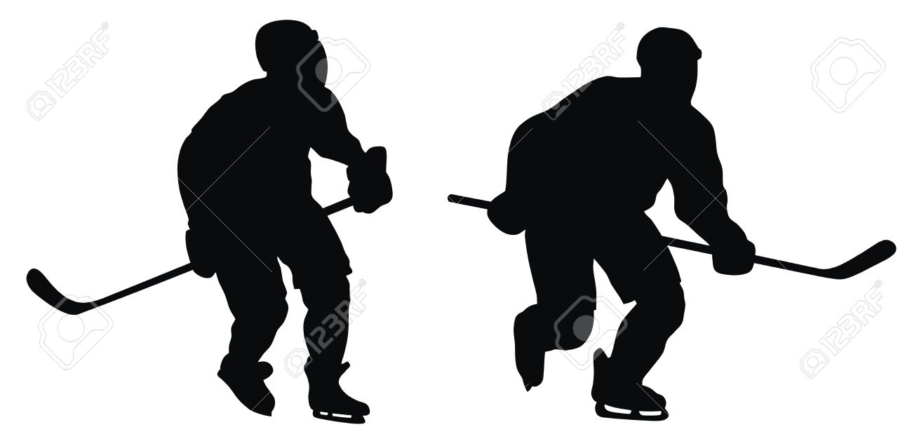 Hockey Player Silhouette Clip Art At Getdrawings Free Download