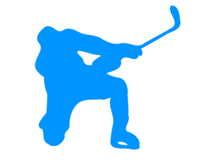 300x229 6965 Free Vector Hockey Player Silhouette Public Domain Vectors