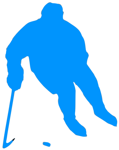 398x500 Hockey Silhouette Public Domain Vectors