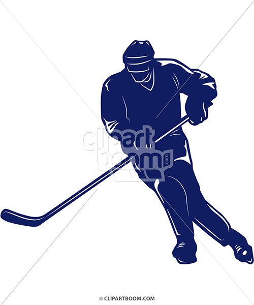 500x600 Vector Hockey Clip Art Graphics
