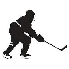 225x225 Vector Silhouettes Hockey Players Sports Hockey