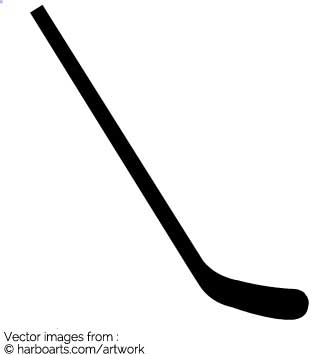 335x355 Download Ice Hockey Stick Silhouette