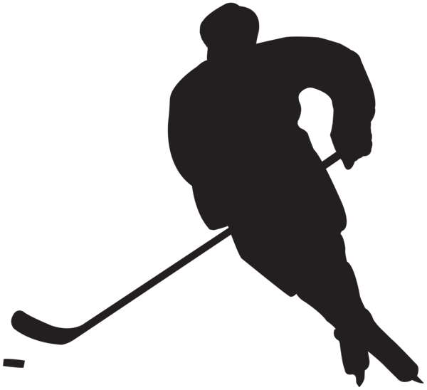 600x548 Hockey Player Silhouette Png Clip Art Hockey