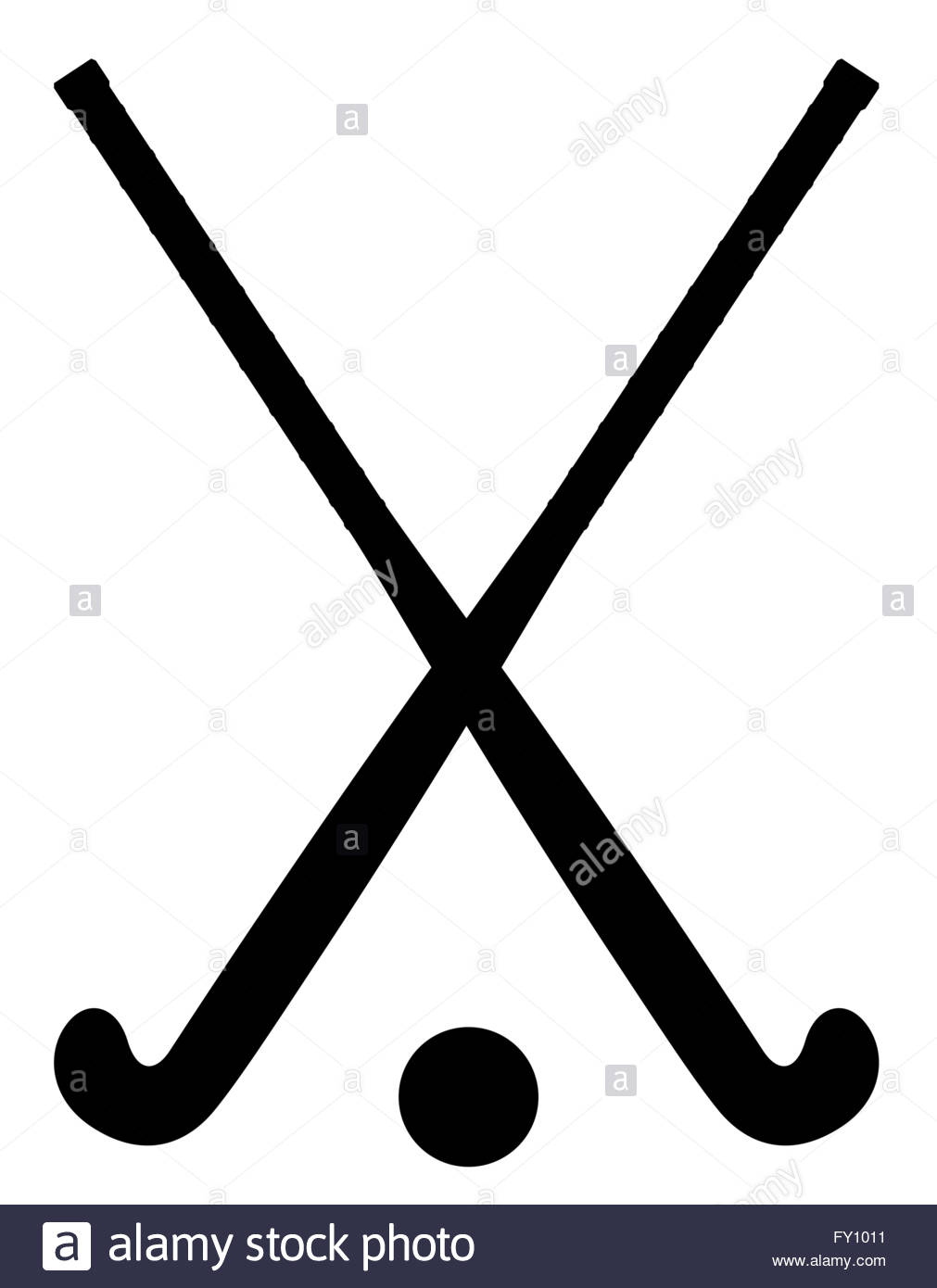 1011x1390 Field Hockey Stick Ball Black And White Stock Photos Amp Images