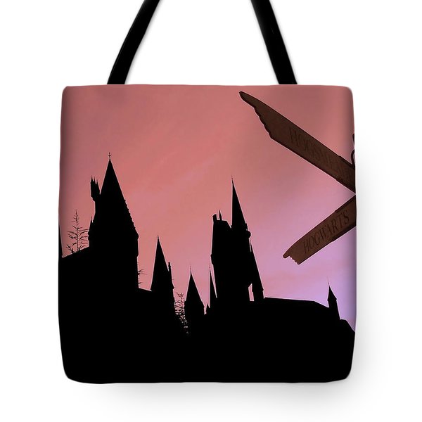 600x600 Harry Potter Castle Tote Bags Fine Art America