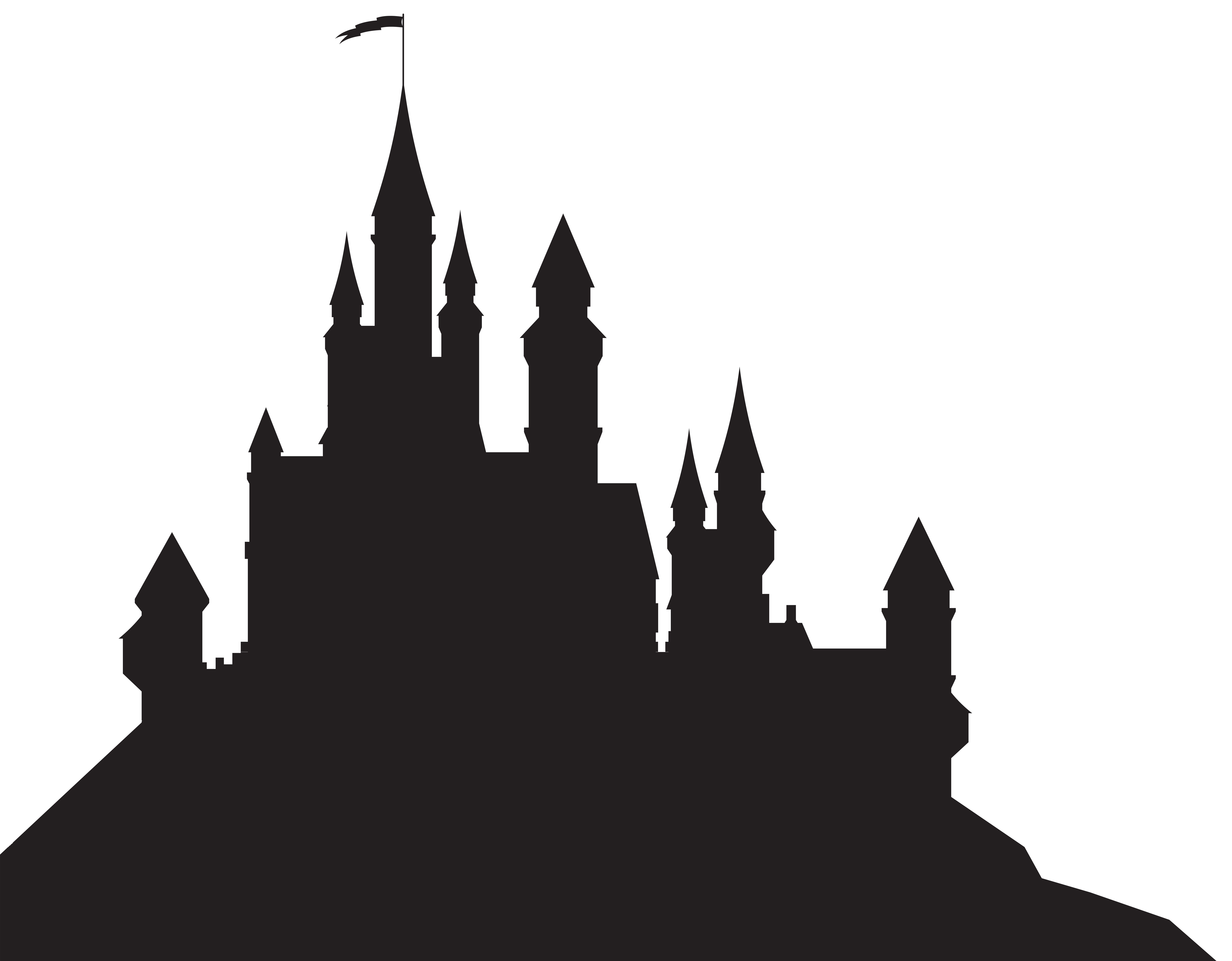 Hogwarts Castle Silhouette at GetDrawings | Free download