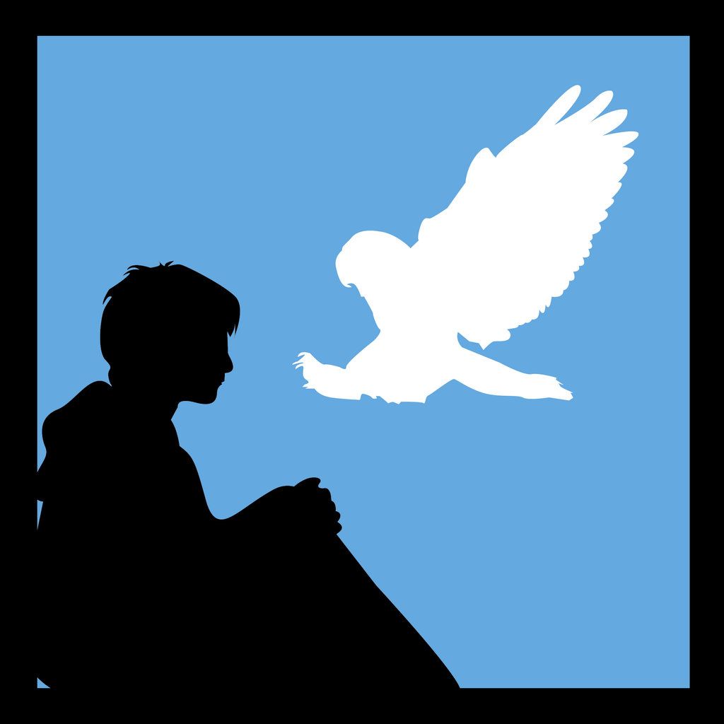 1024x1024 Harry Potter Silhouette