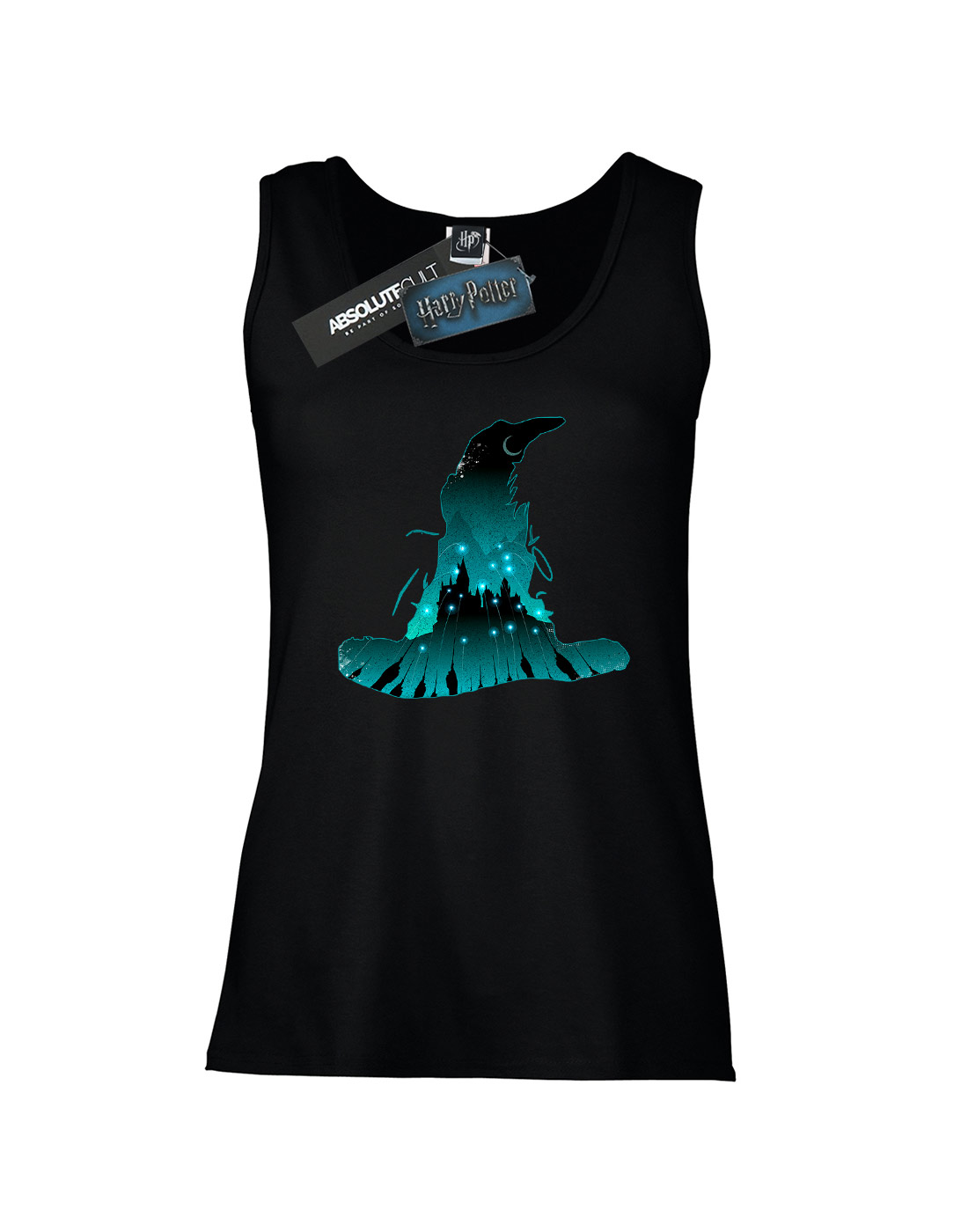 1100x1400 Harry Potter Mujer Hogwarts Silhouette Camiseta Sin Mangas Ebay