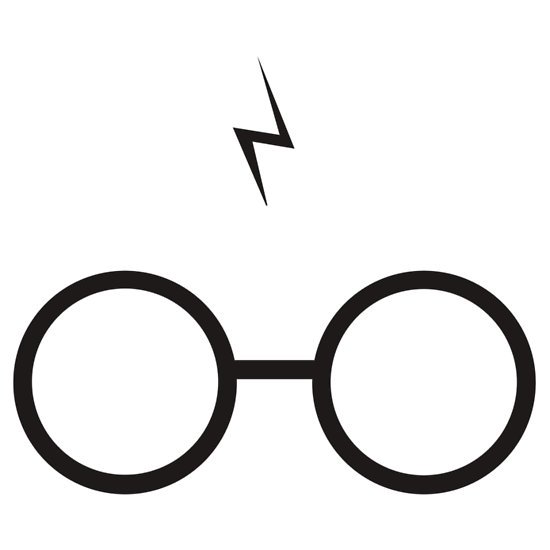 550x550 Harry Potter Scar Clipart