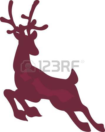 357x450 Blitzen Silhouette Clipart Collection