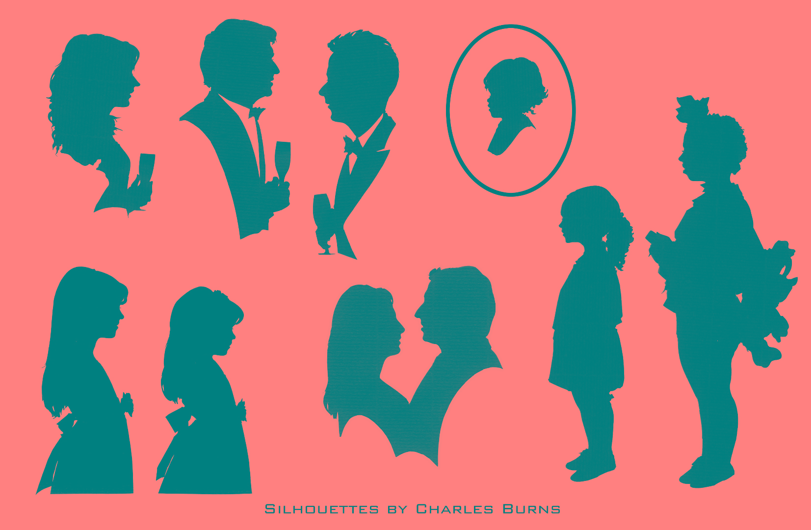 1653x1080 Silhouette Artist Charles Burns Silhouette Cutting Artist