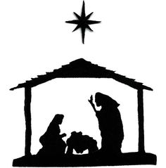 Holy Family Silhouette at GetDrawings | Free download