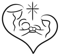 236x219 Nativity Silhouette Cutout