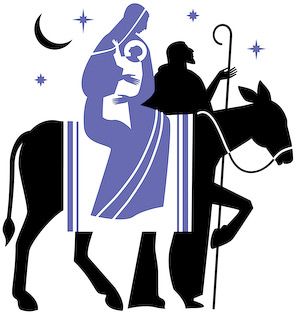 298x315 Holy Family, Color Graphic Art By Nicholas Markell. Banners