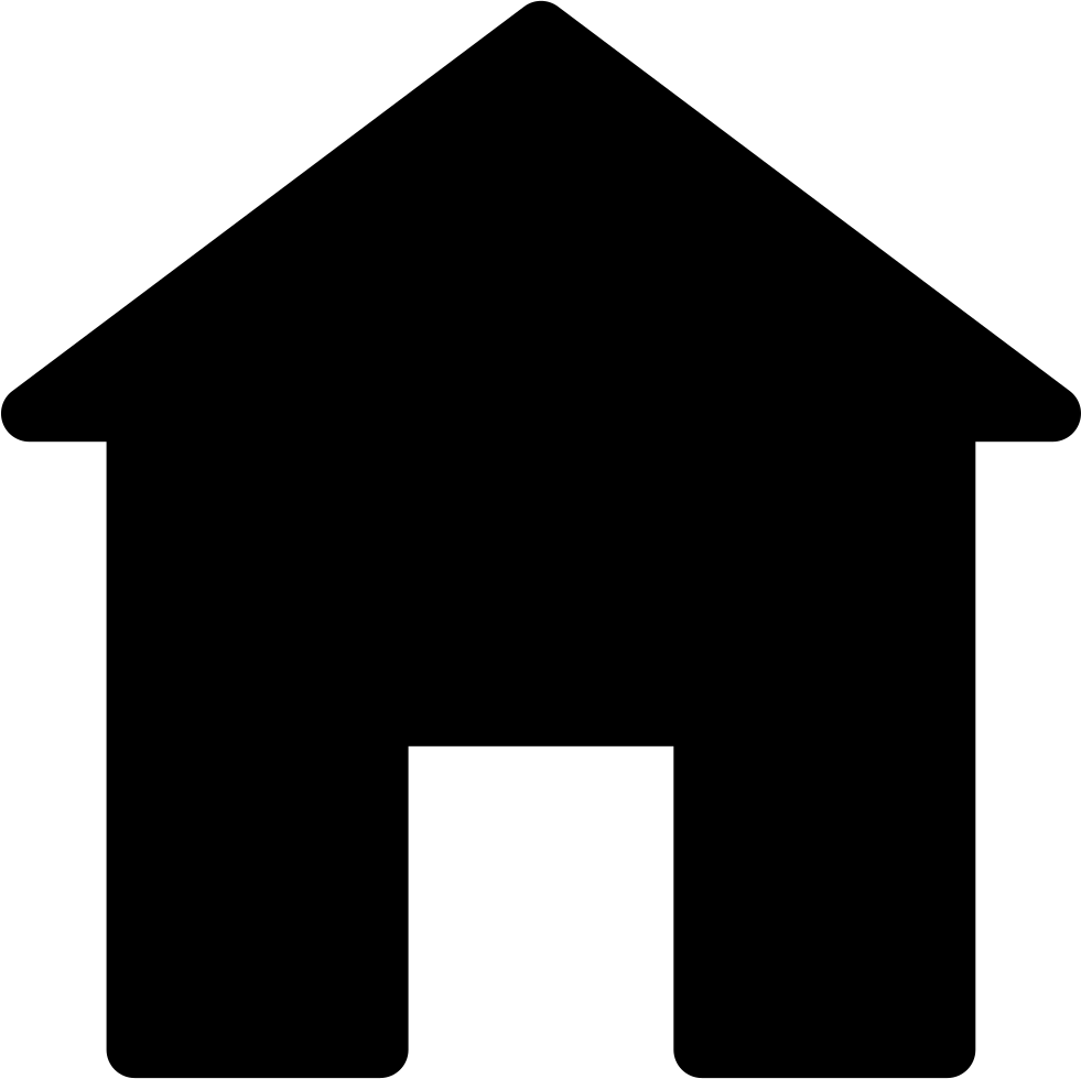 981x980 Home Silhouette Svg Png Icon Free Download ( 67150