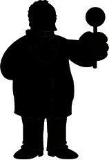 158x231 The Simpsons Silhouettes Silhouettes Of The Simpsons