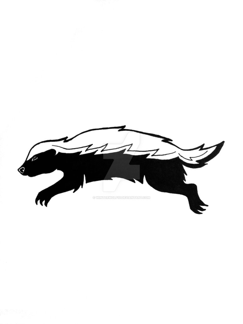 774x1032 Honey Badger Logo By Winterwolf10