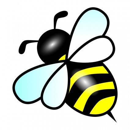425x425 Bees Clipart Silhouette