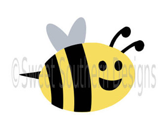 340x270 Bee Silhouette Etsy