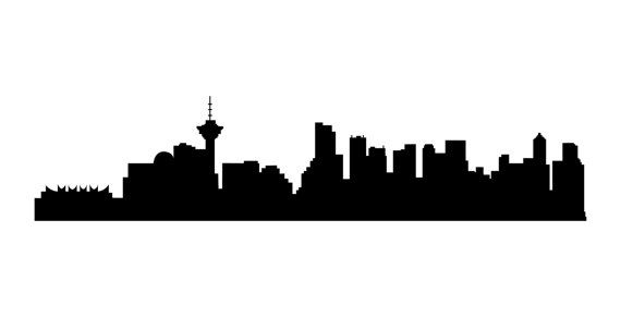 570x291 City Skyline Silhouette Kit 8th Grade Dance Ideas